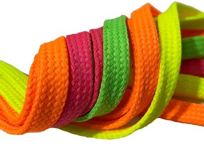 Cordón chato fluor